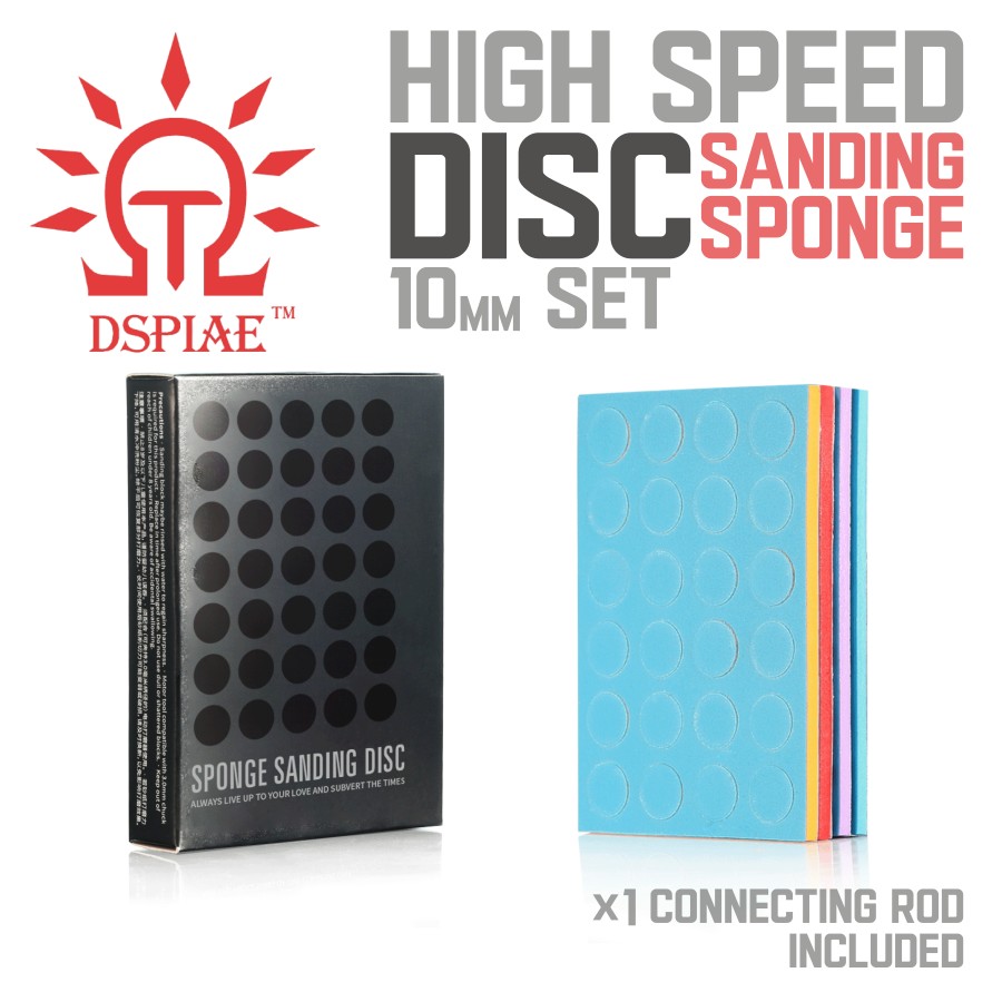 DSPIAE: Disc Sanding #400-1000 | Rod Holders - High Speed Sanding - Fits ES-P - Picture 17 of 26