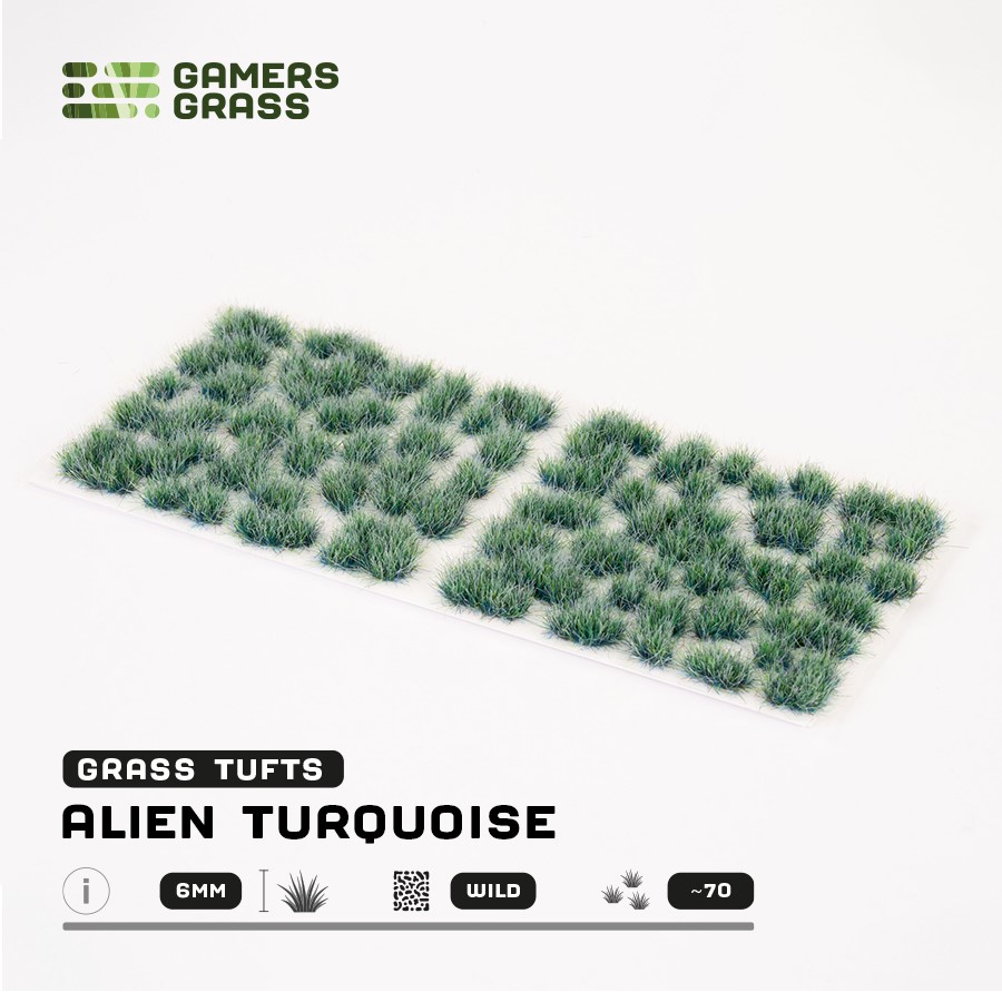 Gamers Grass: ALIEN TUFTS - Sci-Fi & Fantasy Ultra Realistic - Static Grass Tuft
