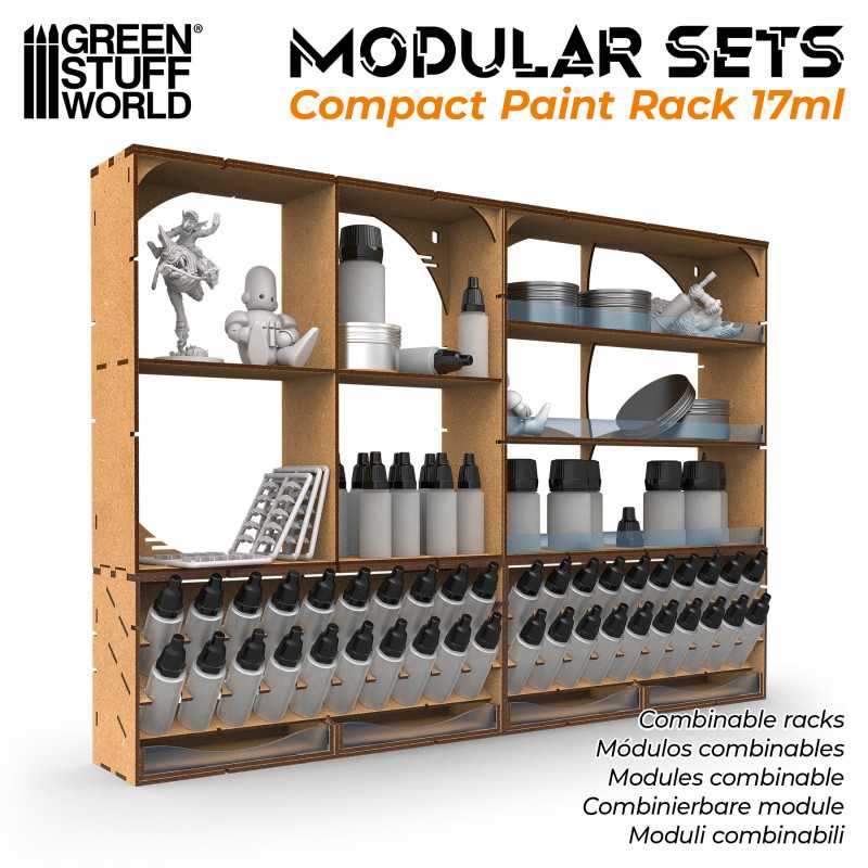 Green Stuff World: Modular Storage - Brush | Paint | Tool - Hobby Drawer & Rack - Picture 15 of 32