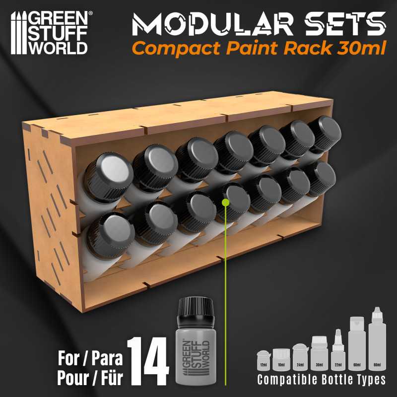 Green Stuff World: Modular Storage - Brush | Paint | Tool - Hobby Drawer & Rack - Picture 18 of 32