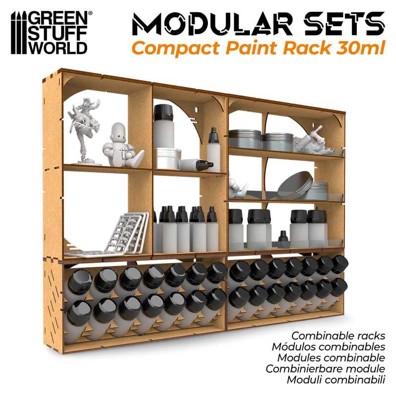 Green Stuff World: Modular Storage - Brush | Paint | Tool - Hobby Drawer & Rack - Picture 20 of 32
