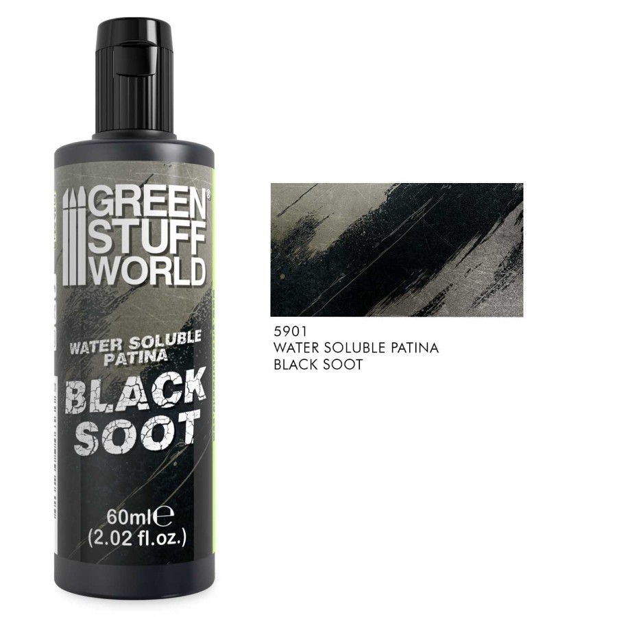 Green Stuff World: Water Soluble Patina - 60ml - Rust : Moss : Dust