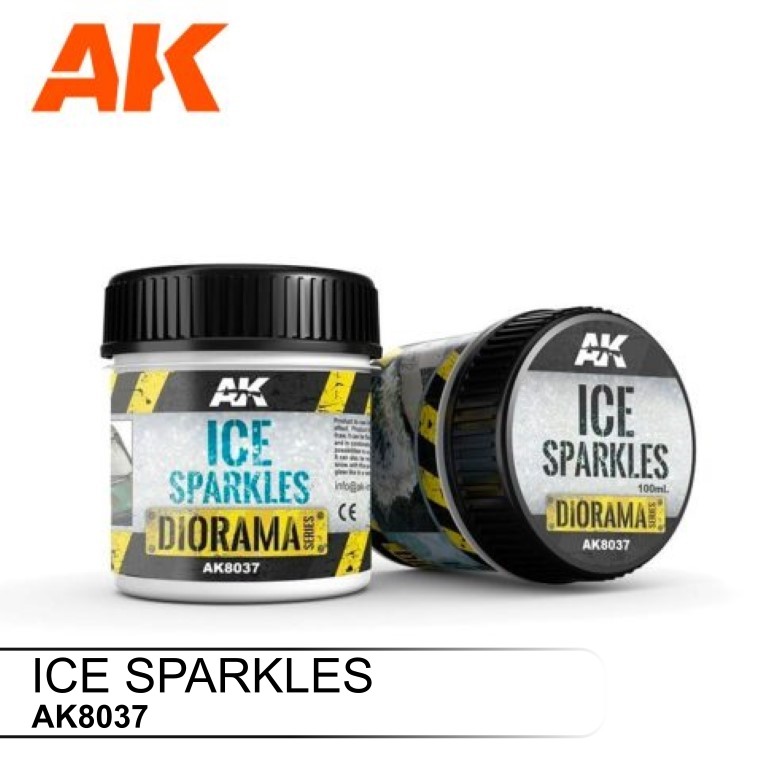 AK Interactive: Snow & Ice - Texture Effects - Range